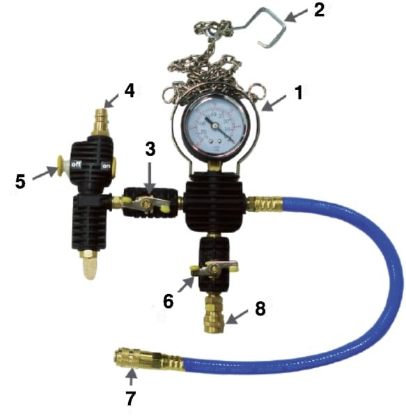 Kuhlsystem Diagnose Service Satz24tlg.10