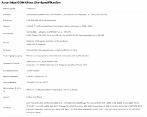 Autel Ultra Lite ohne Oszilloskop 2 Jahre Updates inkl. 14 Autel Ultra Lite ohne Oszilloskop 2 Jahre Updates inkl. — изображение 7