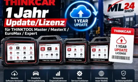THINKCAR THINKTOOL Master MasterX EuroMax Expert Update 1 Jahr Software-Lizenz