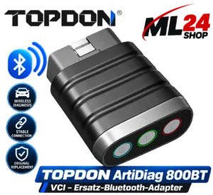 TOPDON ArtiDiag 800BT VCI Ersatz-Bluetooth-Adapter für kabellose Fahrzeugdiagnose