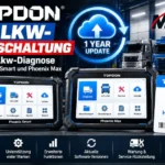 TOPDON HD LKW-Freischaltung 1 Jahr für Phoenix Smart und Phoenix Max Diagnosegeräte
