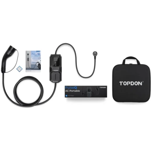 TOPDON PulseQ AC Portable – 3,7kW Mobile Ladestation für ein Elektrofahrzeug