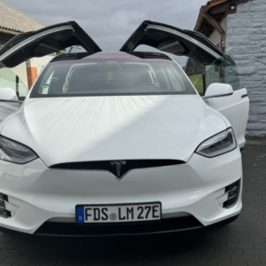 Tesla Model X 100D Long Range with Tesla warranty, freshly inspected by TÜV.