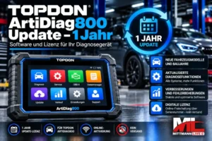 TOPDON ArtiDiag800 Update – 1-Year Licence 1 TOPDON ArtiDiag800 Update 1 Jahr – Software-Lizenz für Diagnosegerät