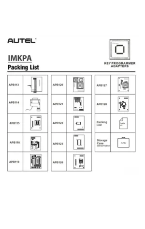 Autel IMKPA Adapter for Autel IM 508, IM 608, and IM 608 Pro - XP 400-XP 400 Pro NEW and Unused 7 Autel IMKPA Adapter for Autel IM 508, IM 608, and IM 608 Pro - XP 400-XP 400 Pro NEW and Unused - Image 4