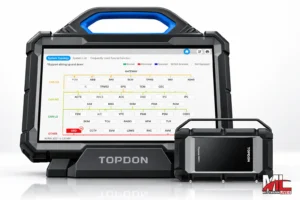 TOPDON PHOENIX MAX — профессиональный диагностический сканер с осциллографом / без осциллографа 5 TOPDON Phoenix Max Profi Diagnosegerät mit Topologie und MDCI