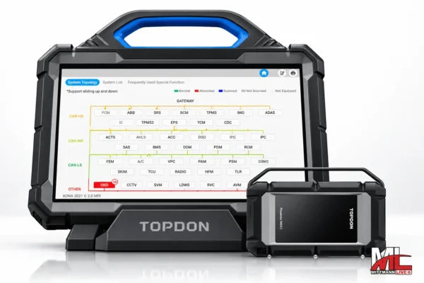 TOPDON Phoenix Max Profi Diagnosegerät mit Topologie und MDCI