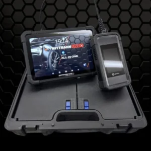 MittmannLive asTech All-In-One Diagnosegerät mit Tablet Remote OBD2 Gerät für Werkstätten Diagnosegerät mit OEM Zugriff via Repairify