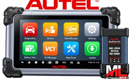 Диагностический сканер Autel с MaxiFlash VCI J2534 для профессиональной диагностики автомобилей