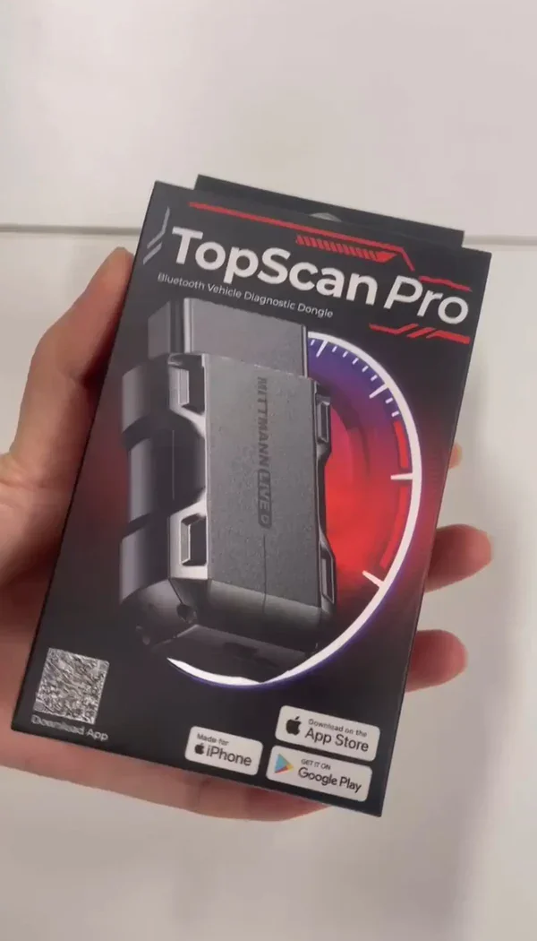MittmannLive TopScan PRO – KI OBD2 Diagnosegerät fürs Smartphone 3 MittmannLive TopScan PRO Bluetooth-Diagnoseadapter für iOS und Android