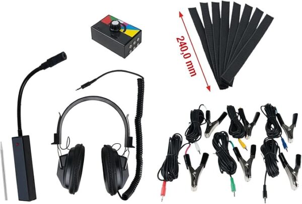 KS TOOLS 150.1695 – Elektronisches Stethoskop mit 6 Sensoren (Vorführgerät) 1 Stetoskop2