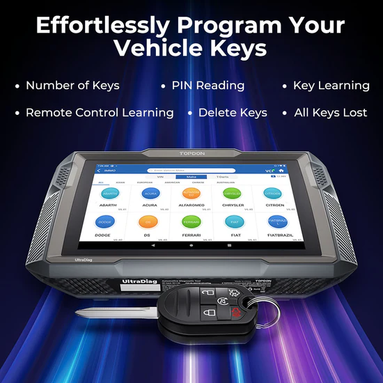 UltraDiag 5 Effortlessly Program Your Vehicle Keys