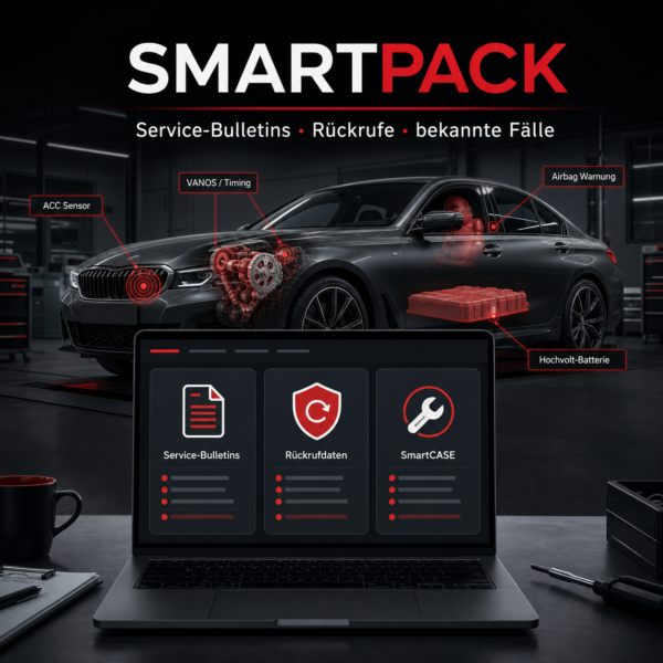Reparatur Datenbank PKW + LKW (Nutzfahrzeuge) Vollversion 2 05 smartpack service rueckrufe faelle