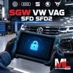 SGW VW VAG SFD SFD2 — лицензия на 1 год для TOPDON Phoenix и MittmannLive TopScan Pro