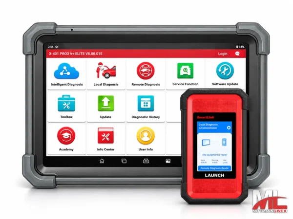 Launch X431 PRO3 V+ Elite Diagnosegerät mit SmartLink C und MittmannLive