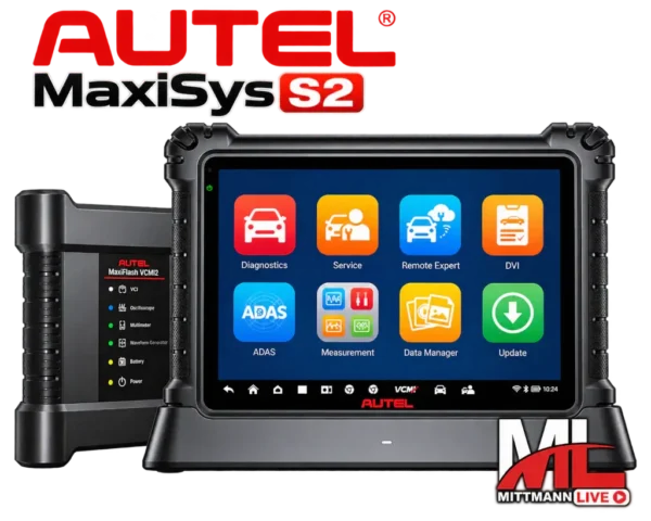 Autel MaxiSys S2 – Profi Diagnosegerät mit MaxiFlash VCMI2 Autel MaxiSys S2 Profi Diagnosegerät mit MaxiFlash VCMI2