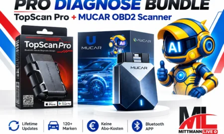 TopScan Pro и MUCAR OBD2 Scanner – профессиональный диагностический комплект