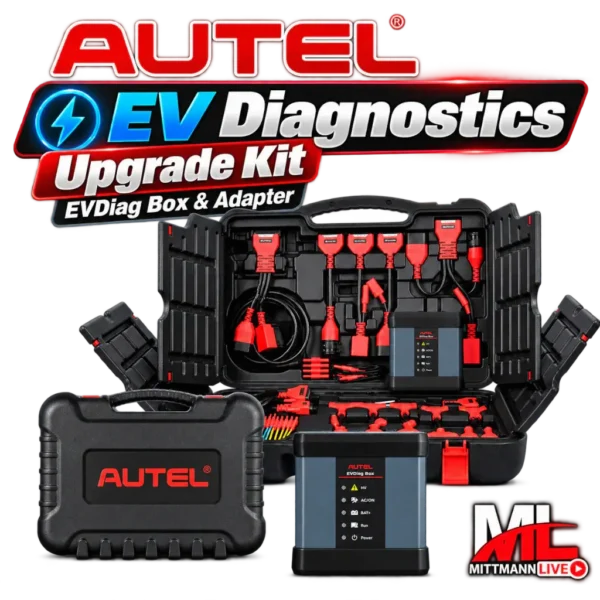 Autel EV Diagnostics Upgrade Kit – EVDiag Box & Adapter Autel EV Diagnostics Upgrade Kit mit EVDiag Box und Adaptern