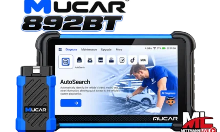 MUCAR 892BT Diagnose-Tablet mit Bluetooth-VCI