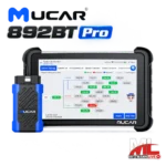 MUCAR 892BT Pro Diagnosegerät mit Systemtopologie