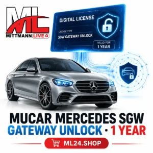 MUCAR Mercedes SGW Gateway Unlock – 1 Year 1 MUCAR Mercedes SGW Gateway Unlock 1 Year – Security Gateway Unlock