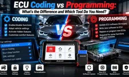ECU coding vs programming – differences and diagnostic tools explained
