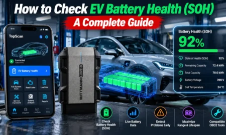 How to check EV battery health (SOH) with an OBD2 diagnostic tool