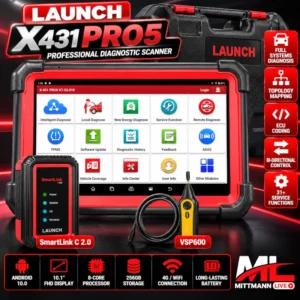 MittmannLive 33 launch x431 pro5 smartlink c 2 0 vsp600 diagnosegeraet