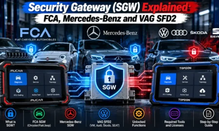 Security Gateway SGW explained for FCA, Mercedes-Benz and VAG SFD2
