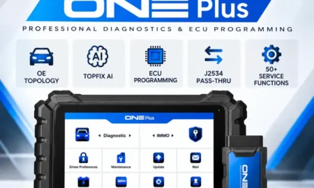 TOPDON ONE Plus Profi Diagnosegerät mit ECU-Programmierung und J2534