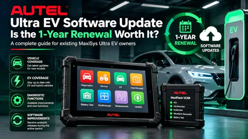 Autel Ultra EV Software Update – 1-Year Renewal
