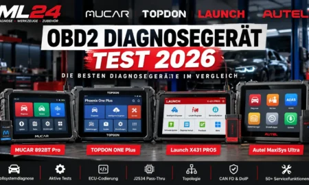 OBD2 Diagnosegerät Test 2026 – MUCAR, TOPDON, Launch und Autel im Vergleich